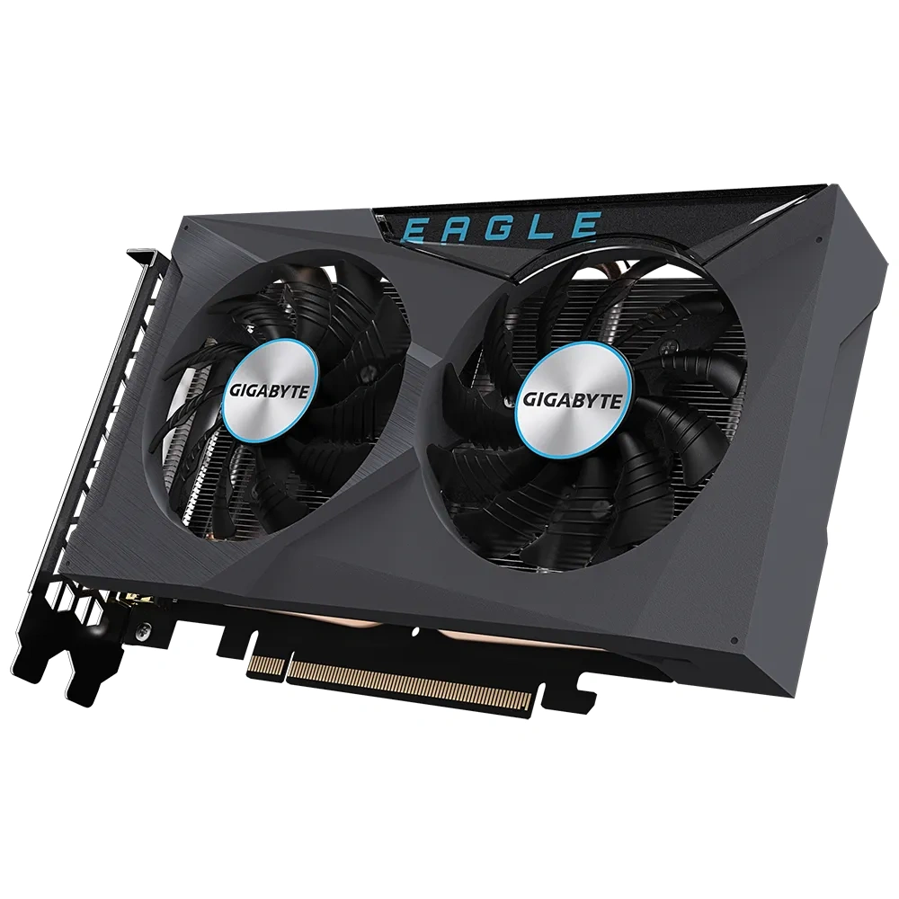 Gigabyte AMD Radeon Graphic Card RX 6500 XT 4GB DDR6 Eagle Dual Fan view 4